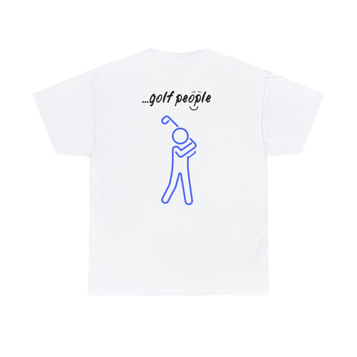 'i am...golf people' - Unisex Heavy Cotton Tee