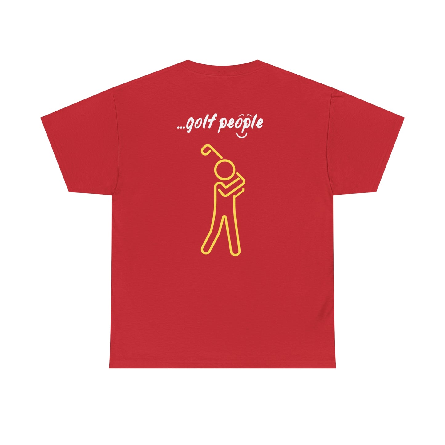 'i am...golf people' - Unisex Heavy Cotton Tee