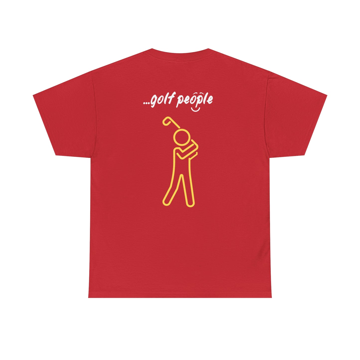 'i am...golf people'  -  Unisex Heavy Cotton Tee