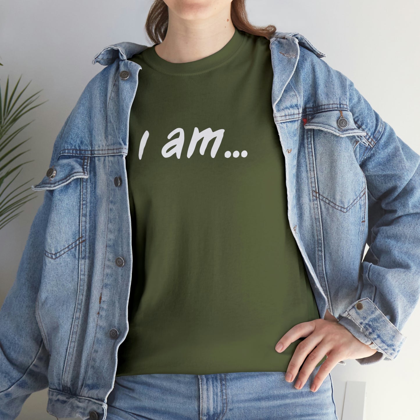 "i am...margarita people" Unisex Heavy Cotton Tee