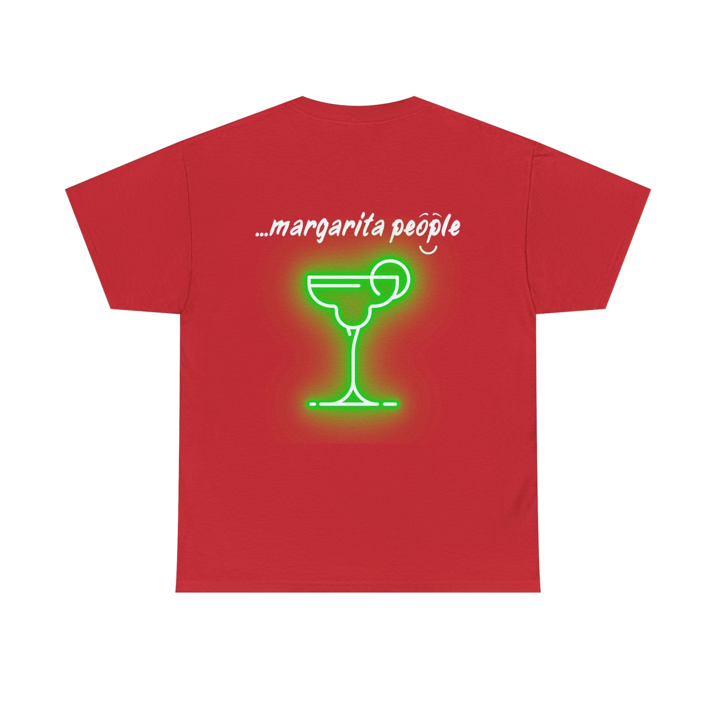 "i am...margarita people" Unisex Heavy Cotton Tee