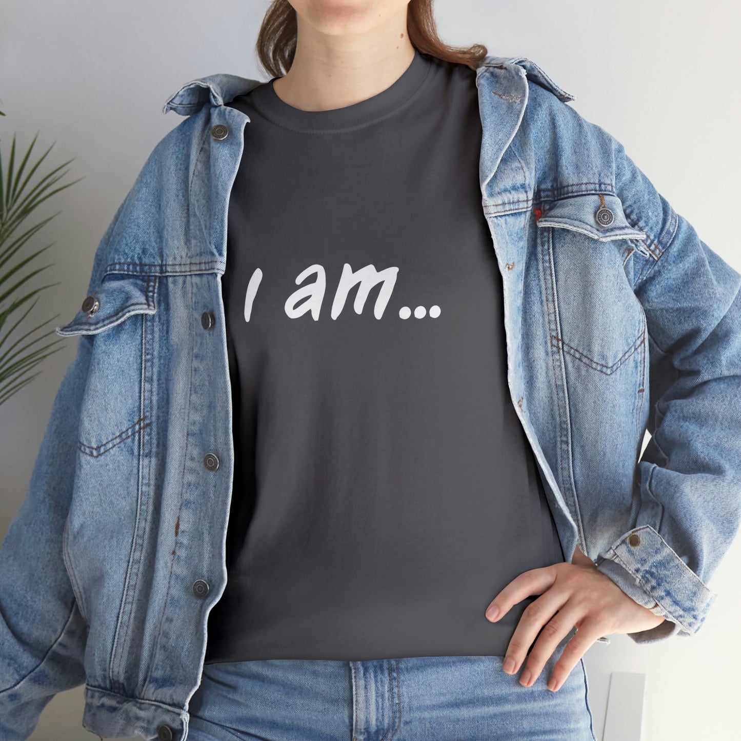 'I am...33 1/3 people' -   Unisex Heavy Cotton Tee