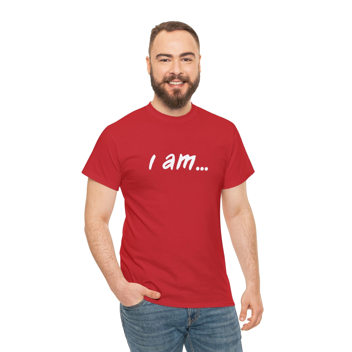 "i am...margarita people" Unisex Heavy Cotton Tee