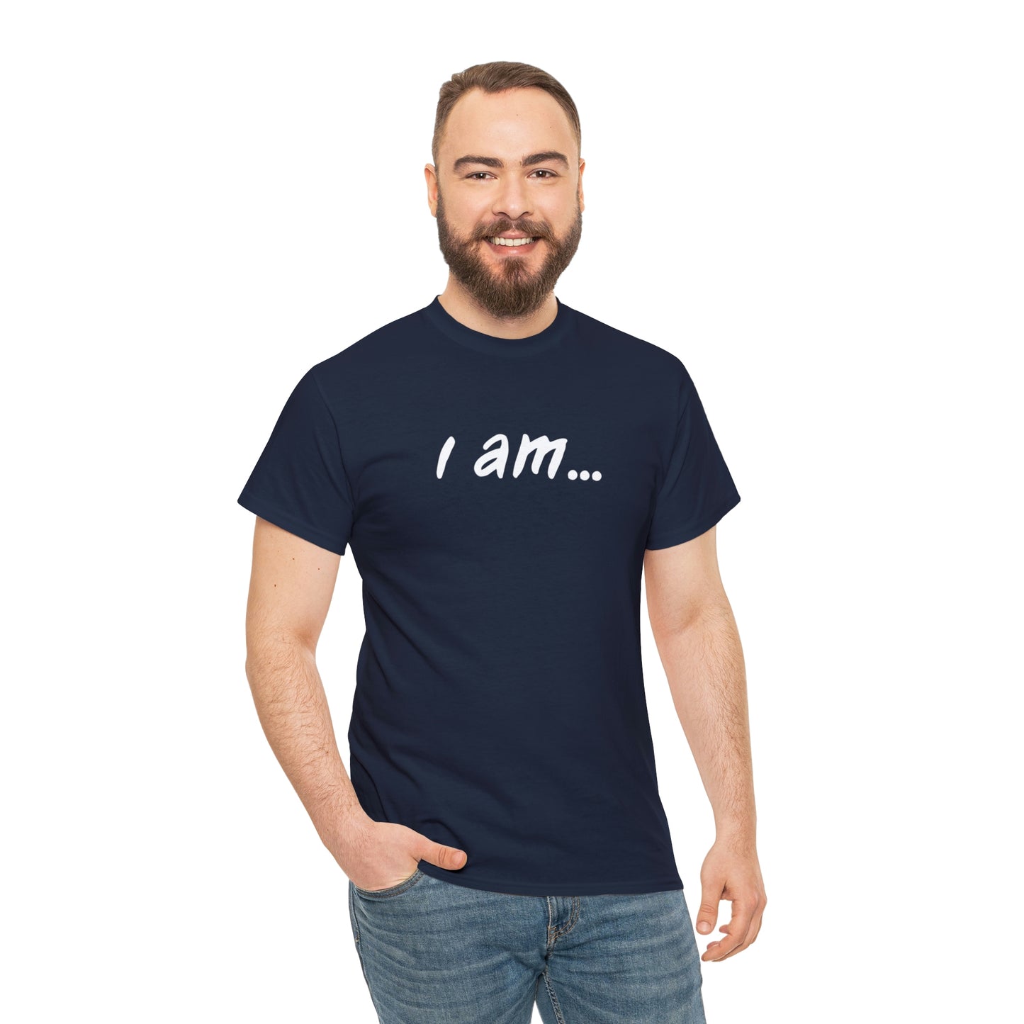 "i am...margarita people" Unisex Heavy Cotton Tee