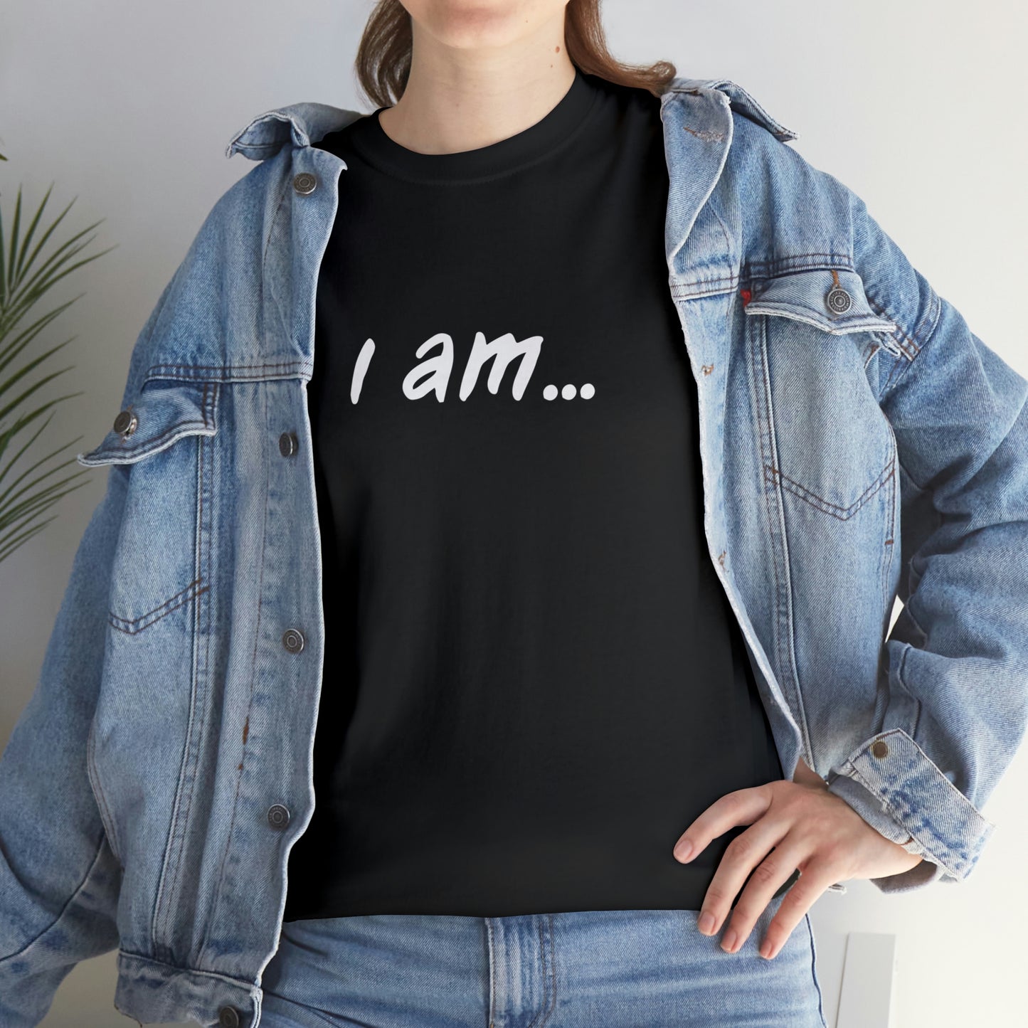 "i am...margarita people" Unisex Heavy Cotton Tee