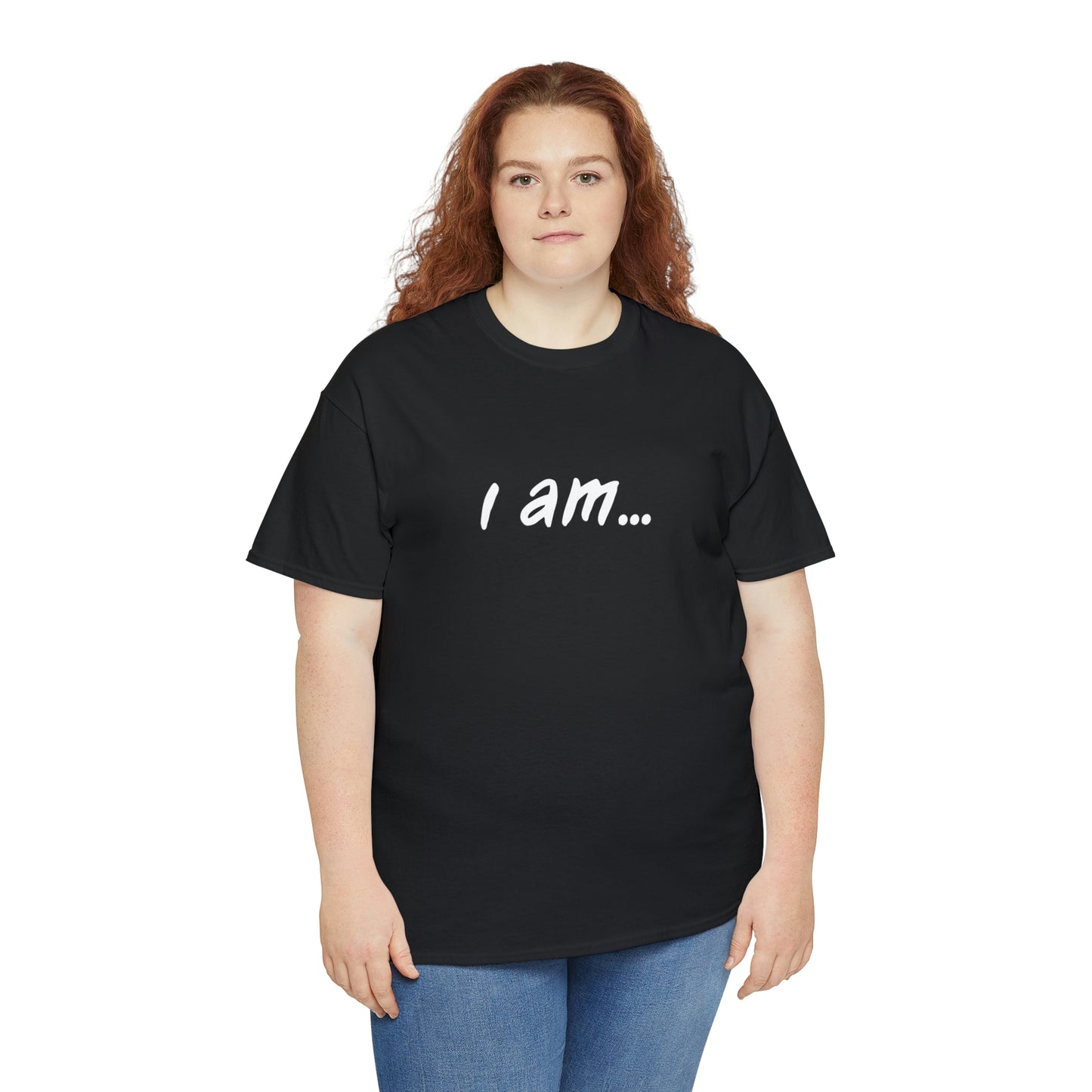 "i am...margarita people" Unisex Heavy Cotton Tee