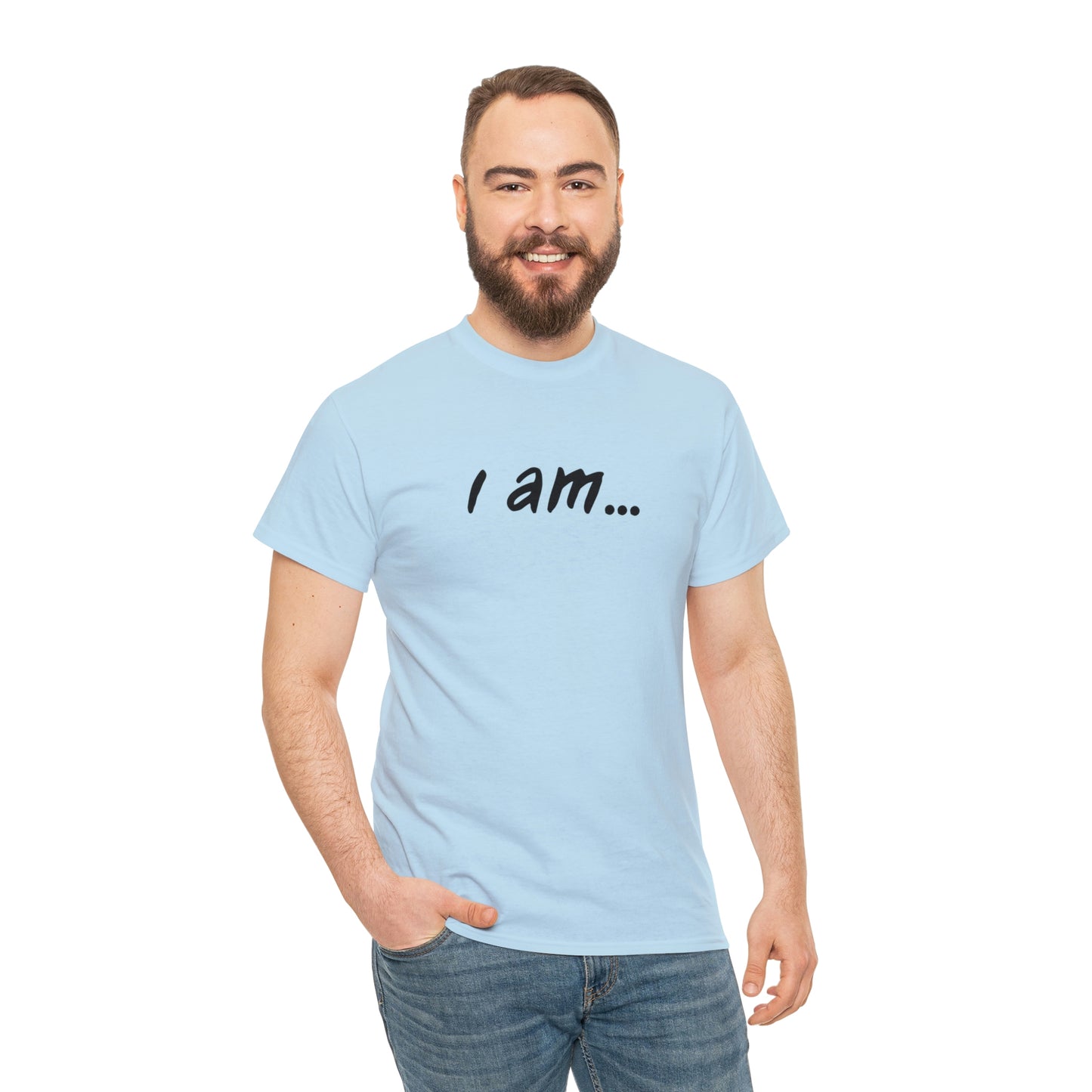 "i am...margarita people" Unisex Heavy Cotton Tee