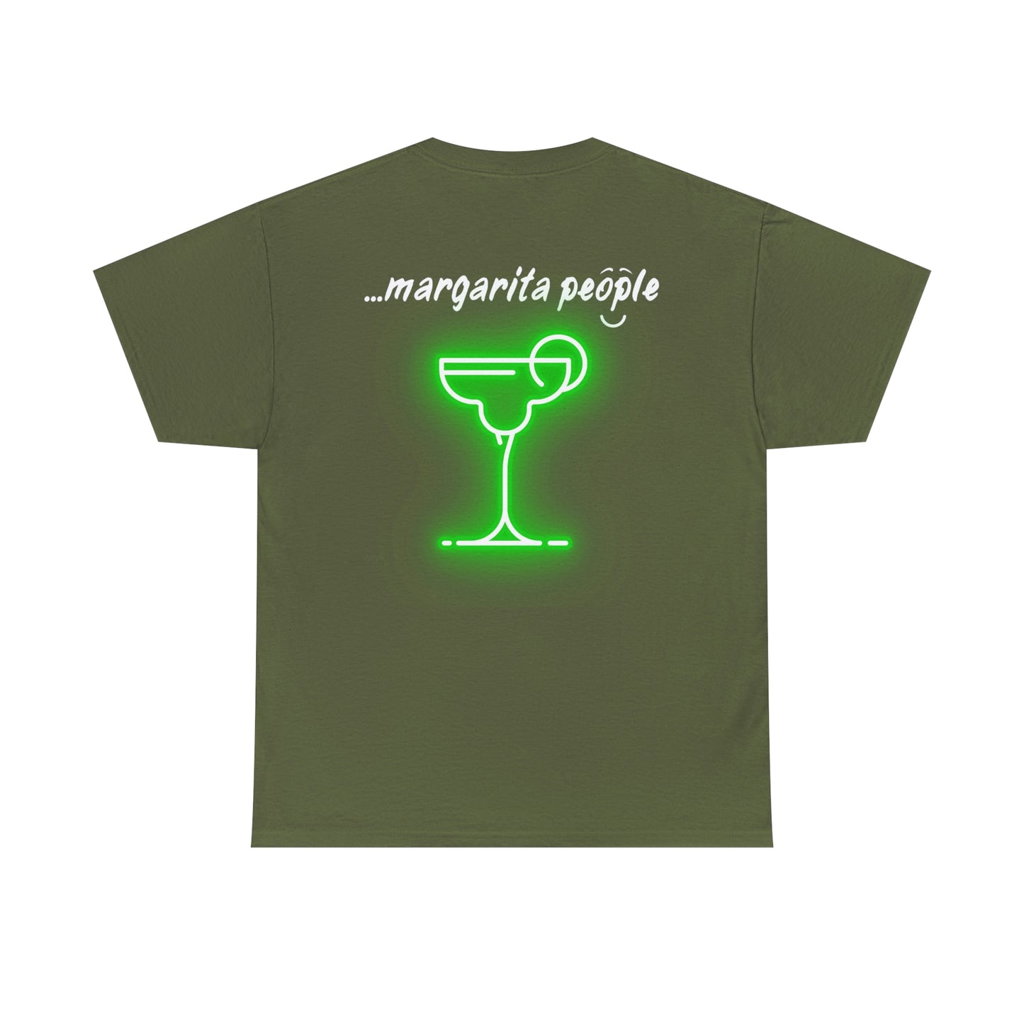 "i am...margarita people" Unisex Heavy Cotton Tee