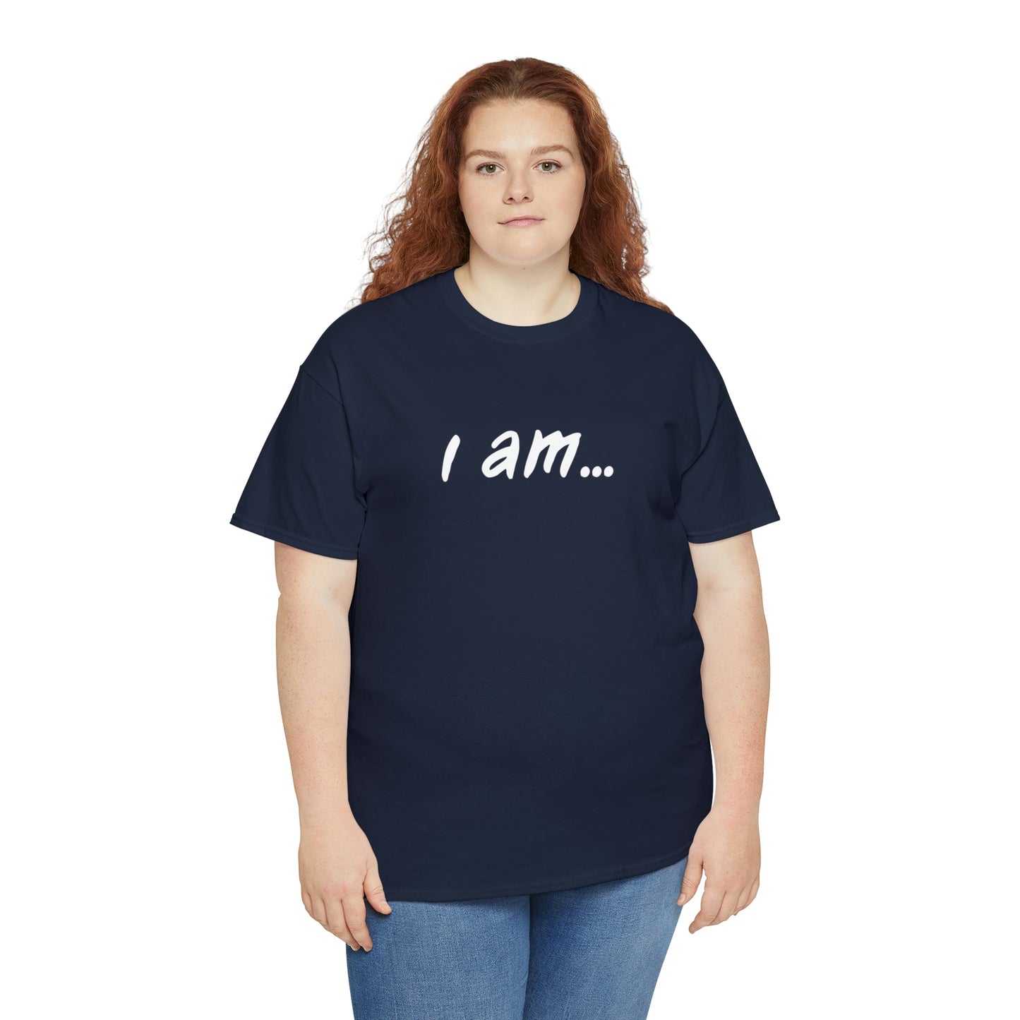 "i am...margarita people" Unisex Heavy Cotton Tee