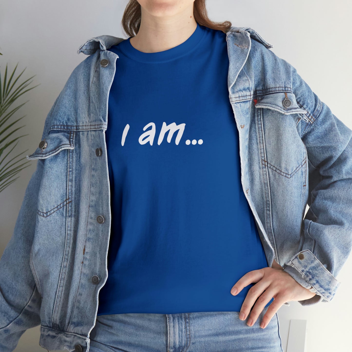 'I am...fisher people'. - Unisex Heavy Cotton Tee