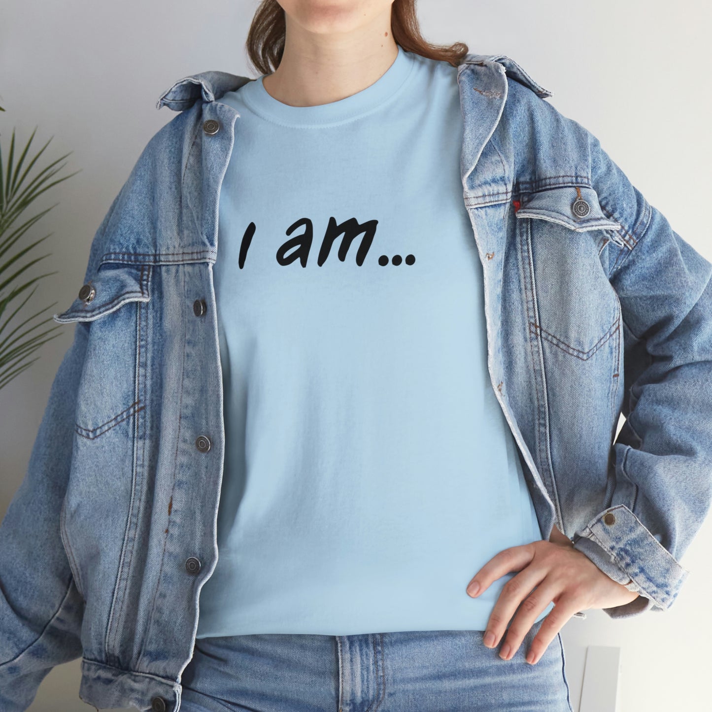 "i am...margarita people" Unisex Heavy Cotton Tee