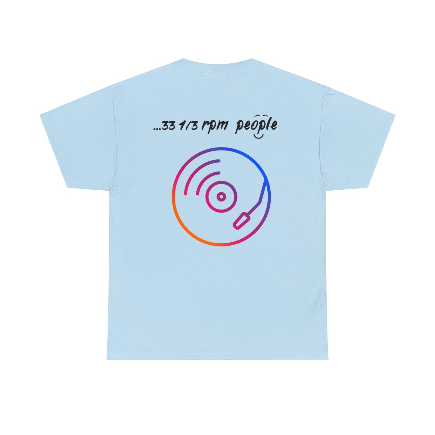 'I am...33 1/3 people' - Unisex Heavy Cotton Tee