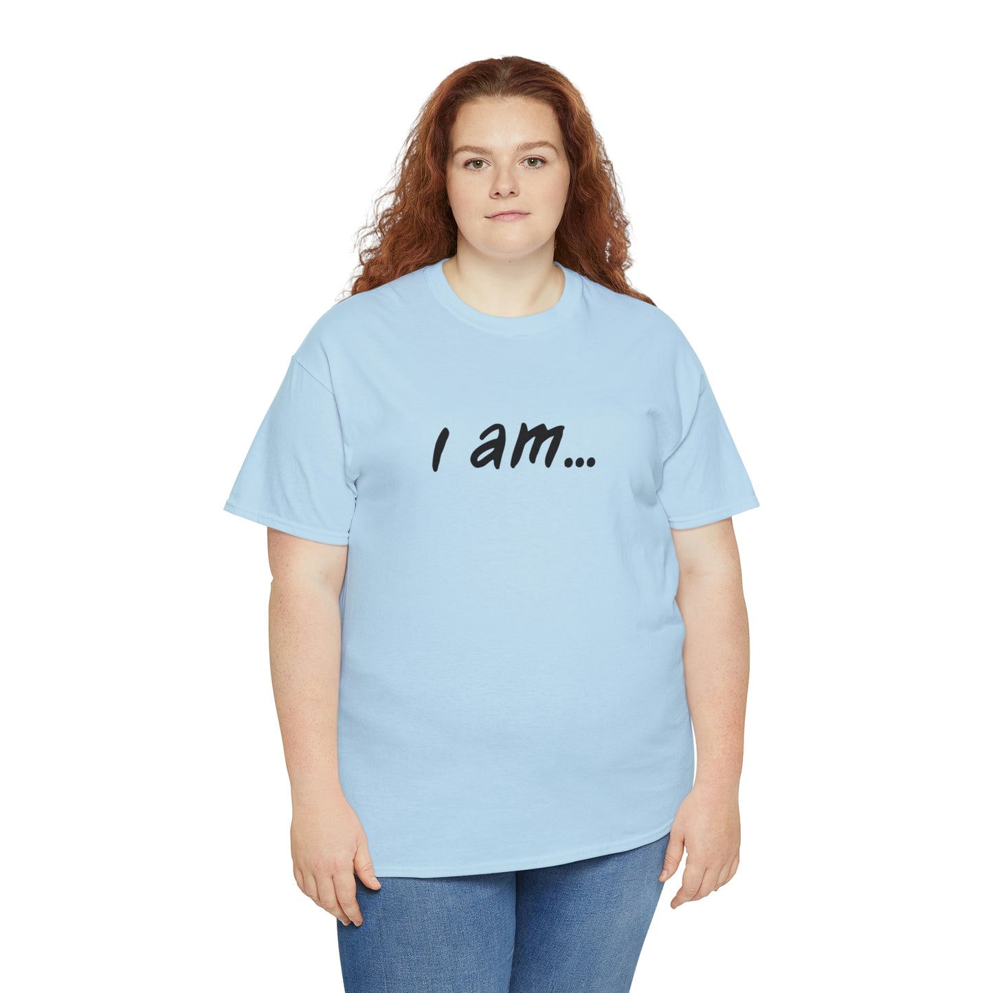 "i am...margarita people" Unisex Heavy Cotton Tee