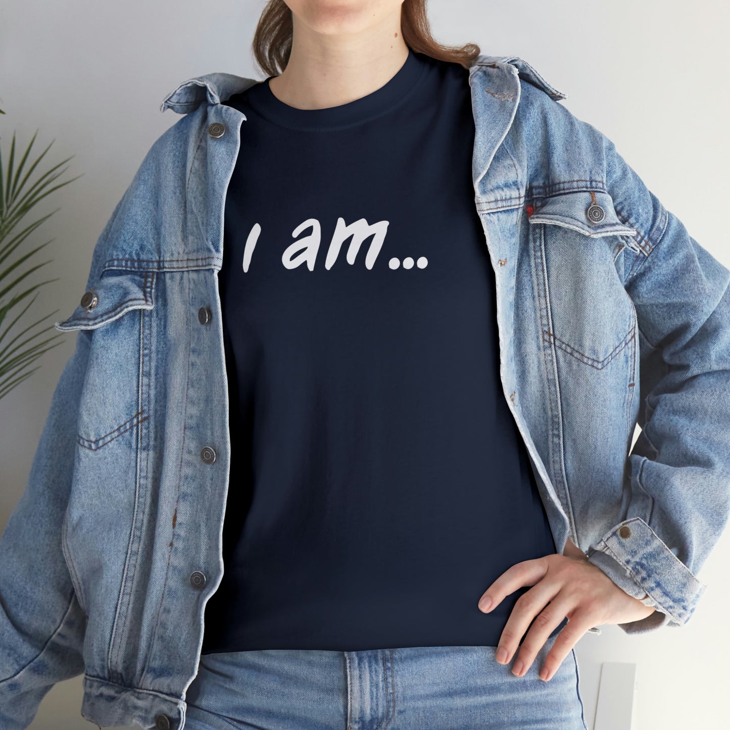 "i am...margarita people" Unisex Heavy Cotton Tee