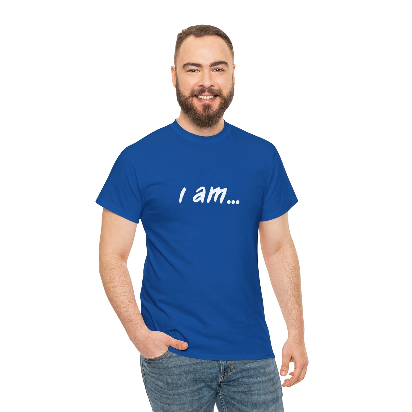 'I am...fisher people'. - Unisex Heavy Cotton Tee