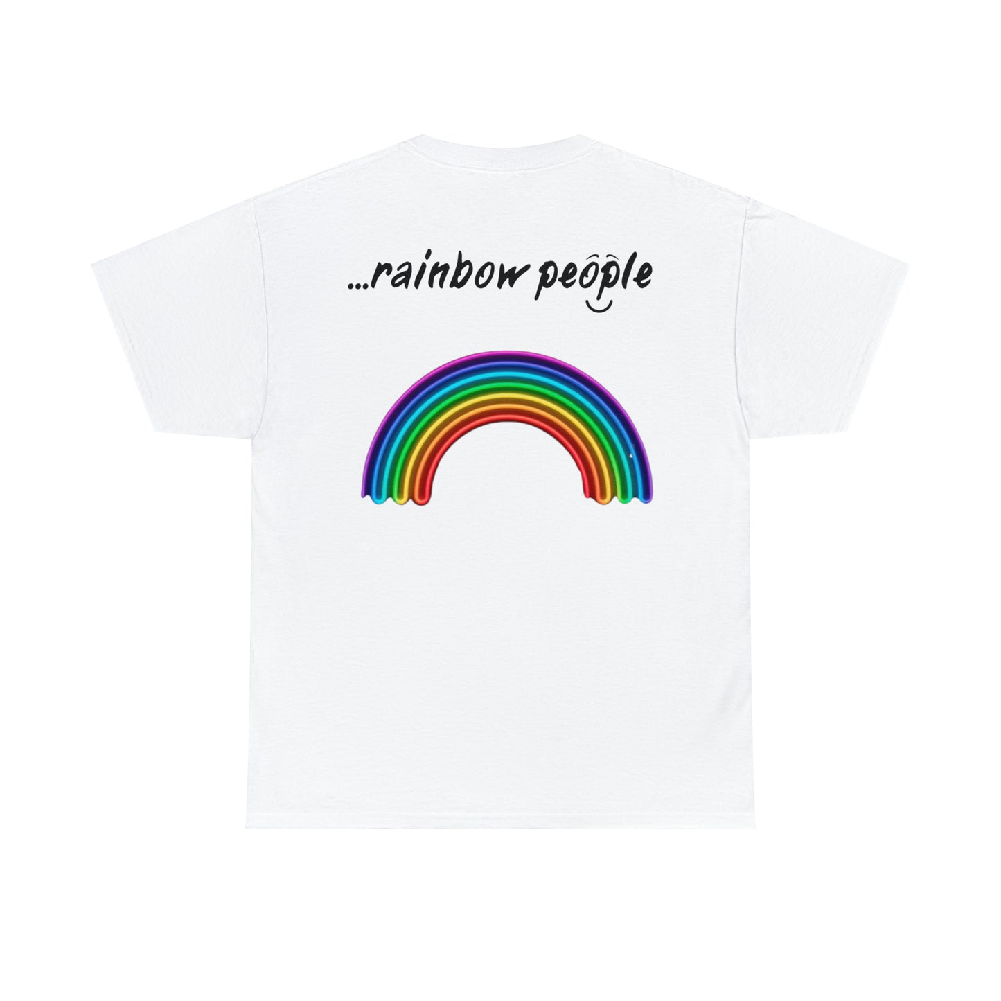 'i am...rainbow people'  -  Unisex Heavy Cotton Tee