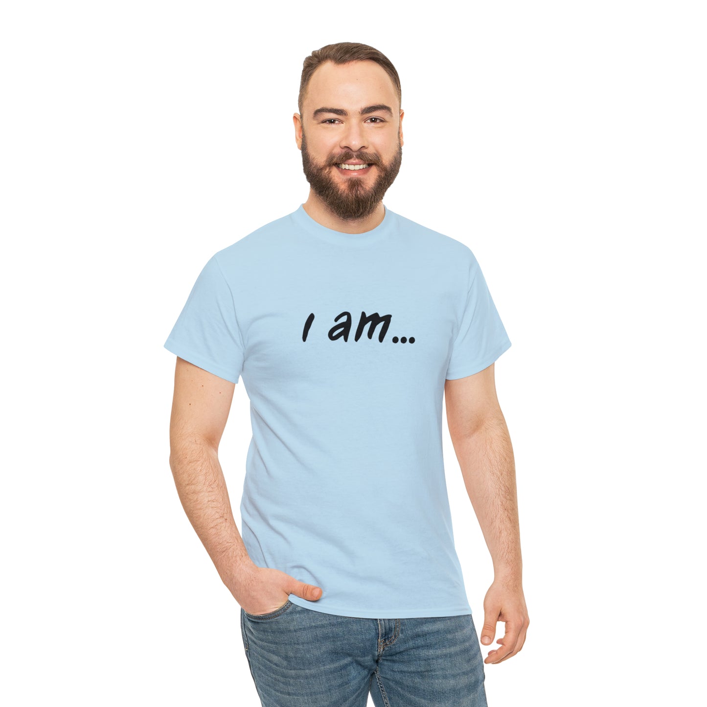 'i am...pride people' Unisex Heavy Cotton Tee