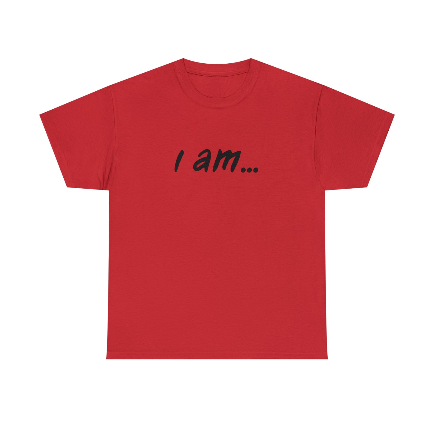 i am...wine people" Unisex Heavy Cotton Tee