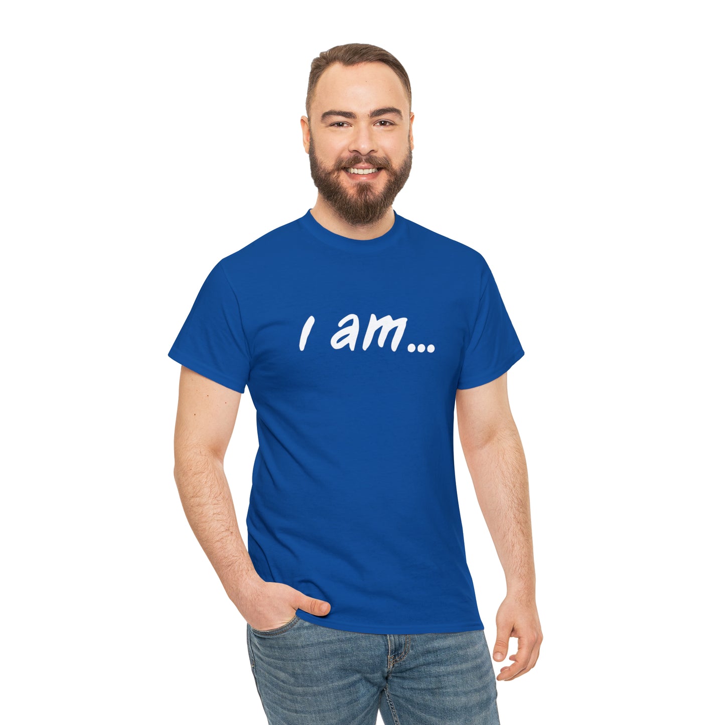 'i am...rainbow people'  -  Unisex Heavy Cotton Tee