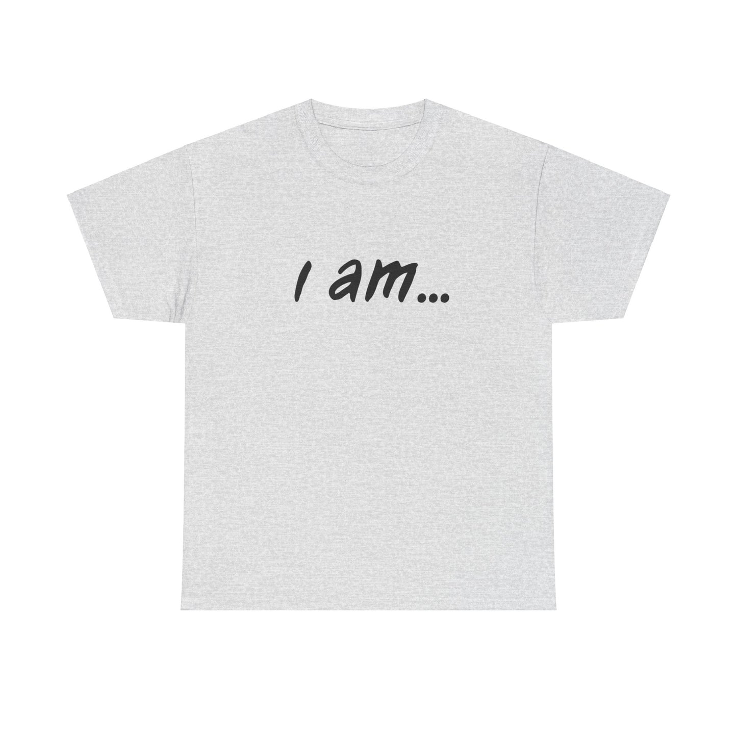 'i am...scooter people'  Unisex Heavy Cotton Tee