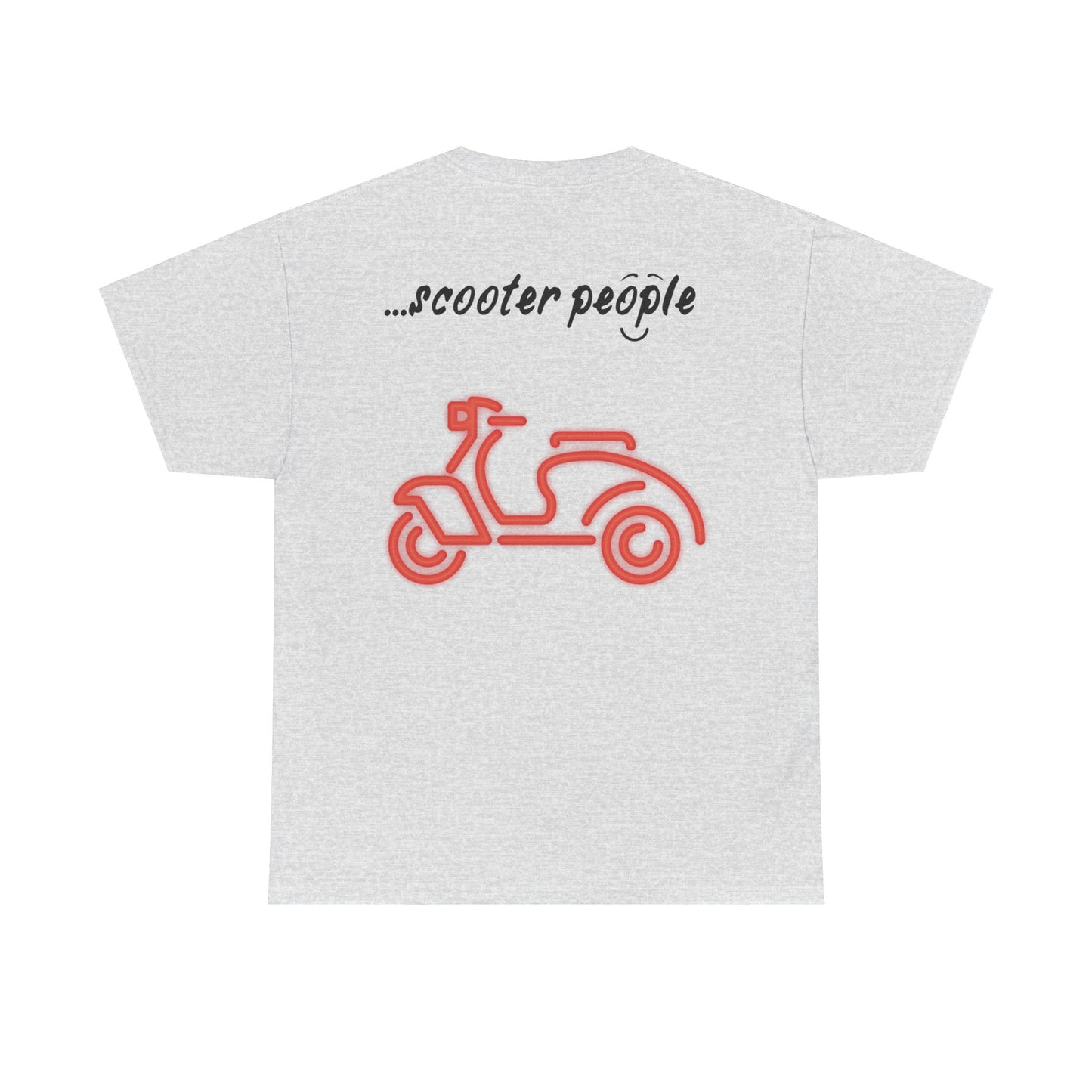 'i am...scooter people'  Unisex Heavy Cotton Tee