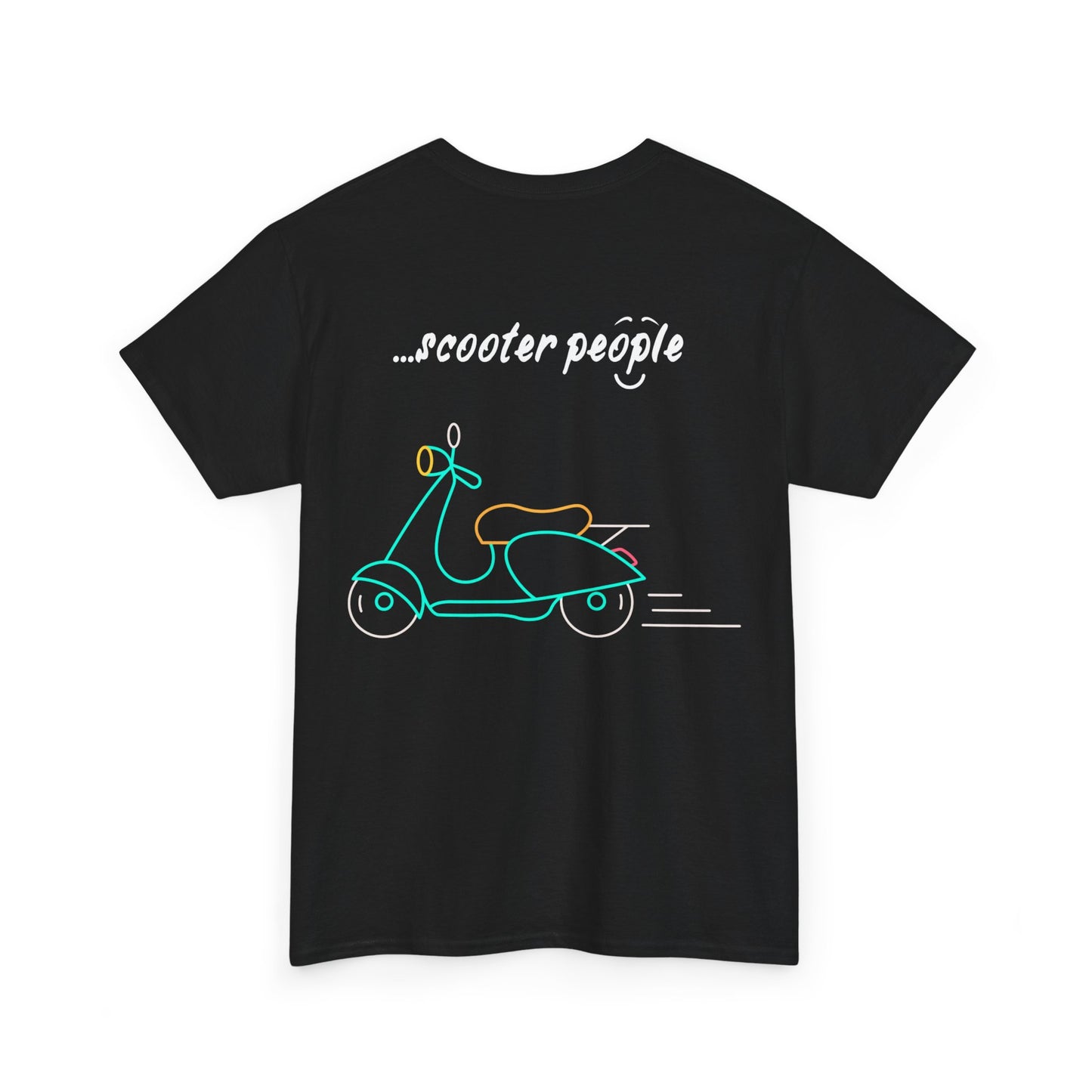 'i am...scooter people part 2"  Unisex Heavy Cotton Tee