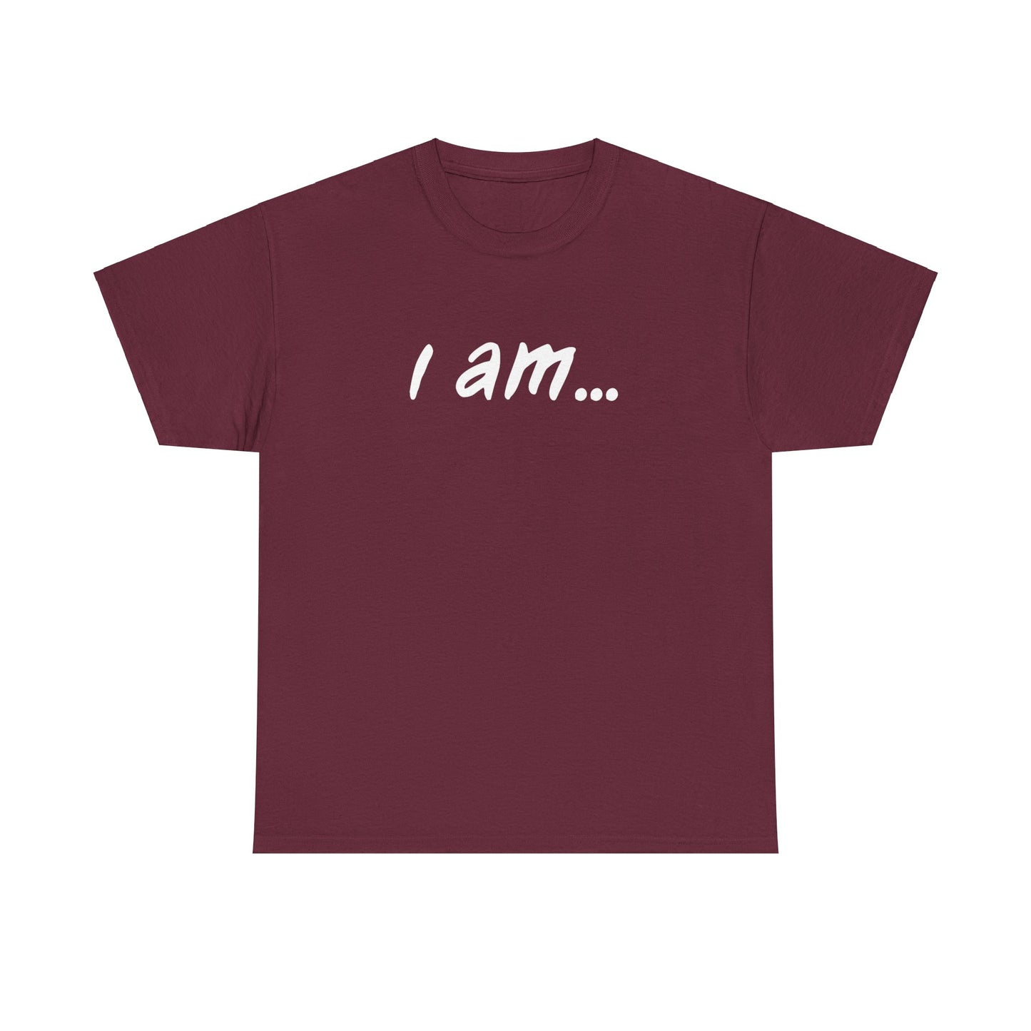 'i am...scooter people part 2"  Unisex Heavy Cotton Tee