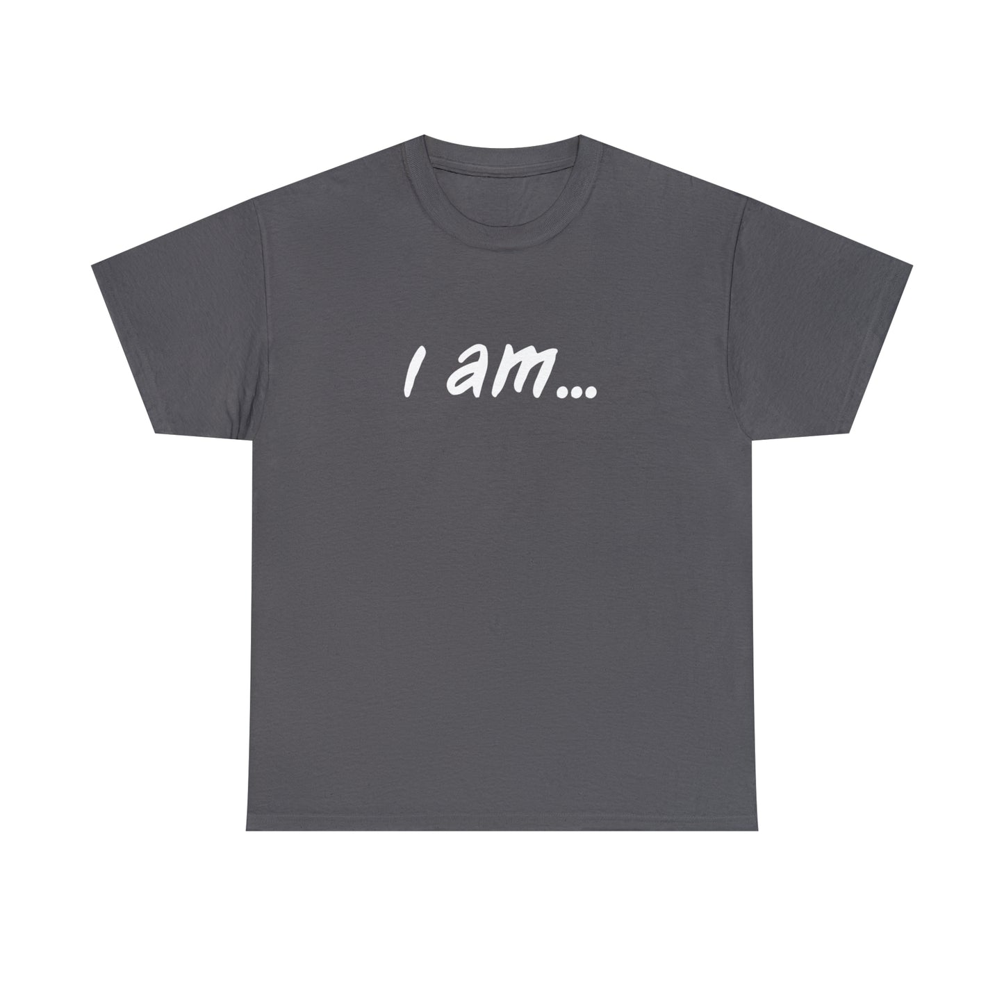 i am...wine people" Unisex Heavy Cotton Tee