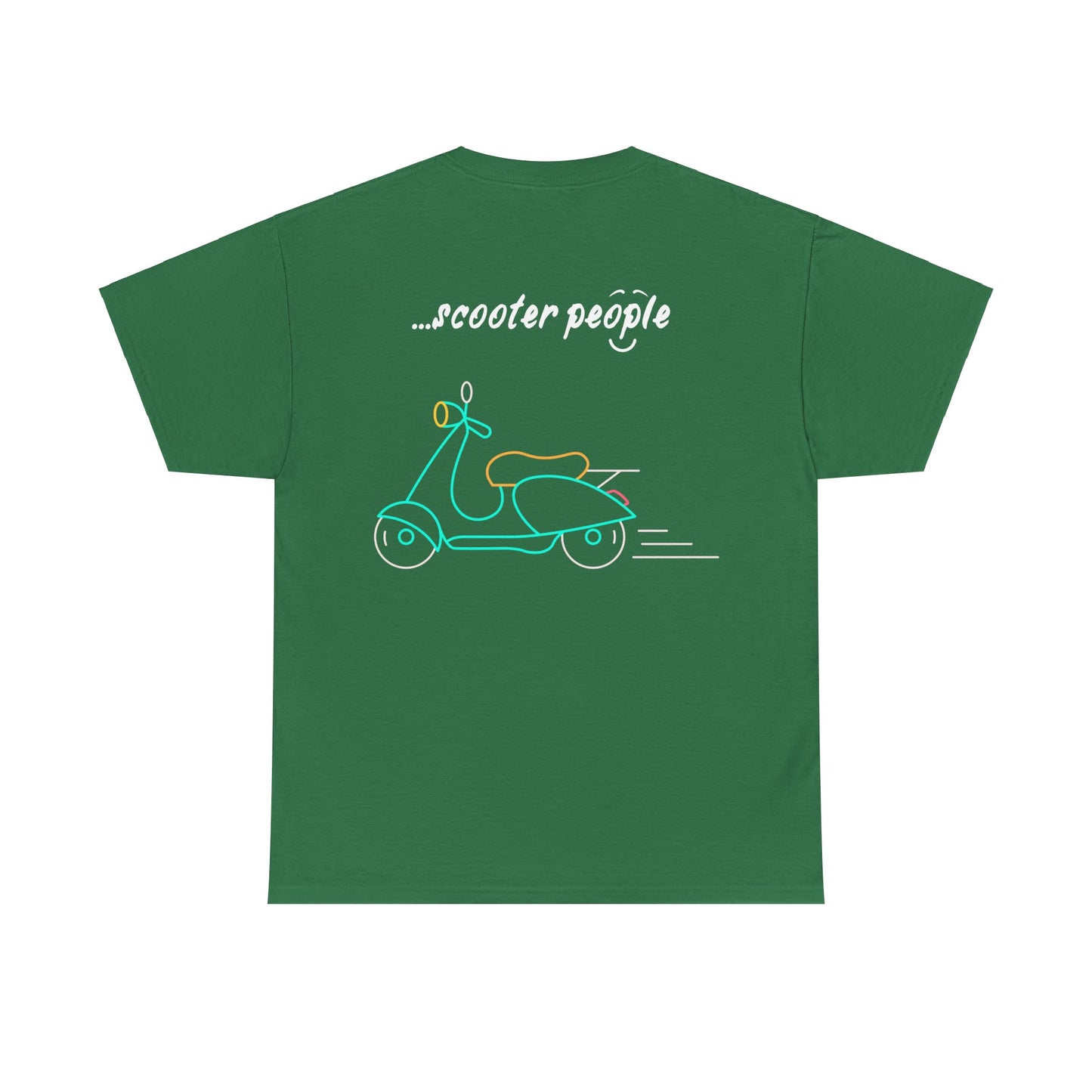 'i am...scooter people part 2"  Unisex Heavy Cotton Tee