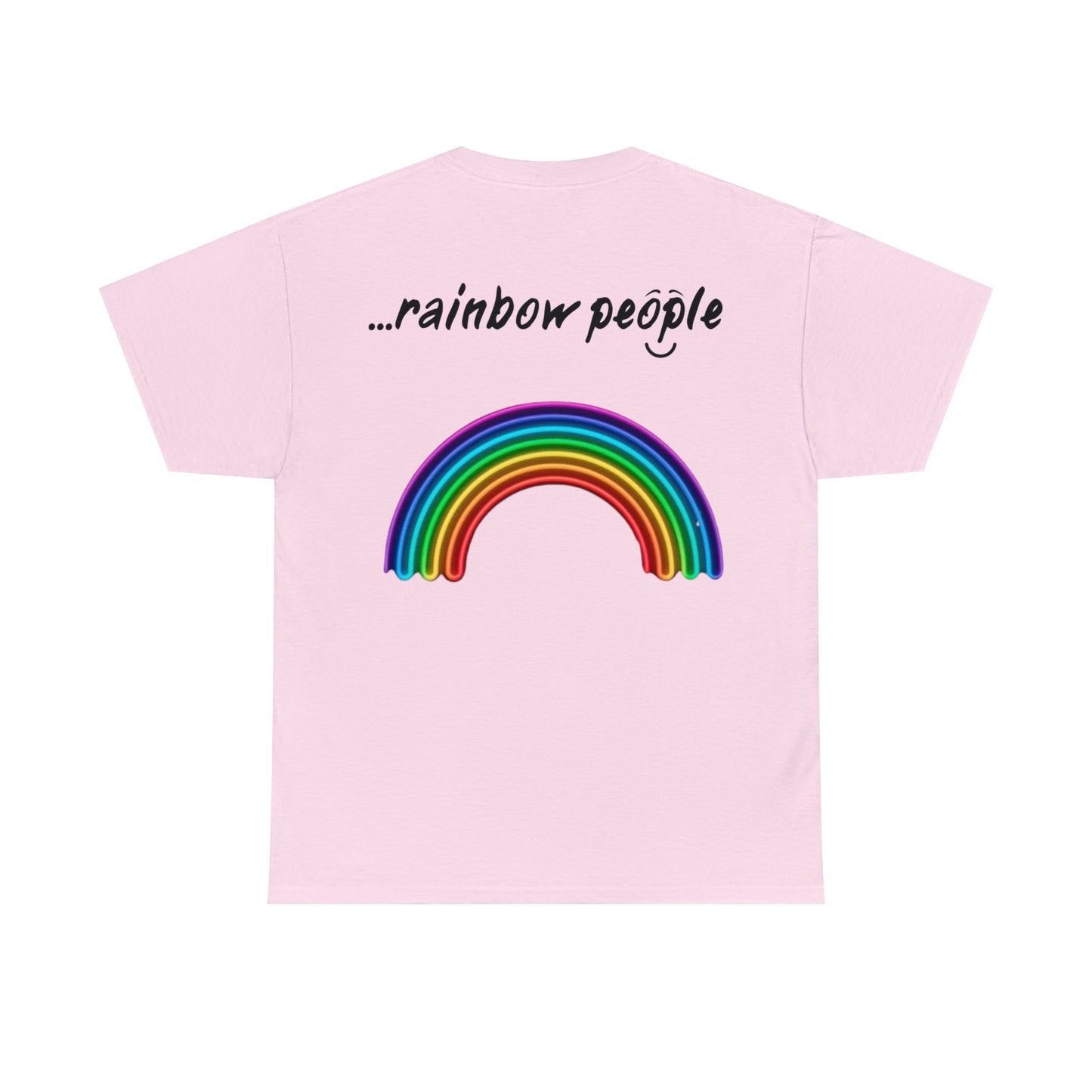 'i am...rainbow people'  -  Unisex Heavy Cotton Tee