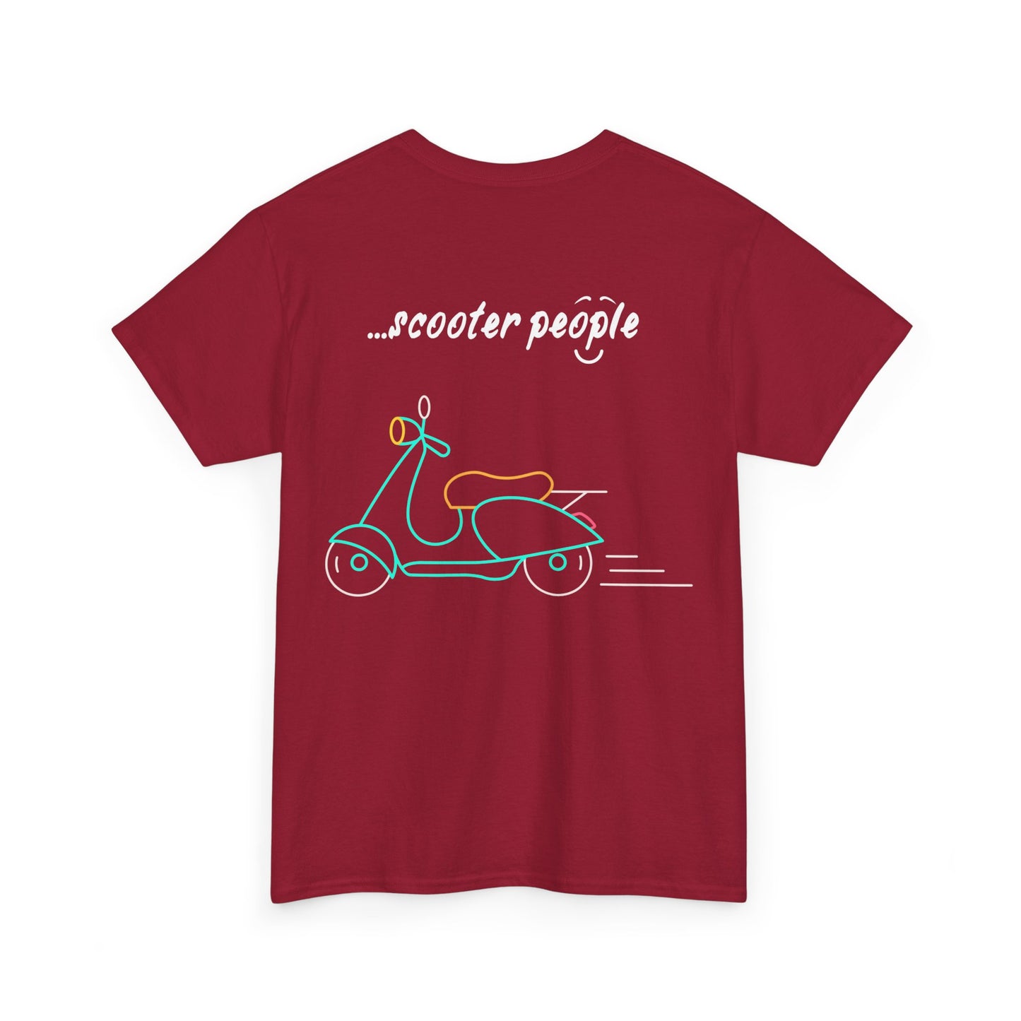 'i am...scooter people part 2"  Unisex Heavy Cotton Tee