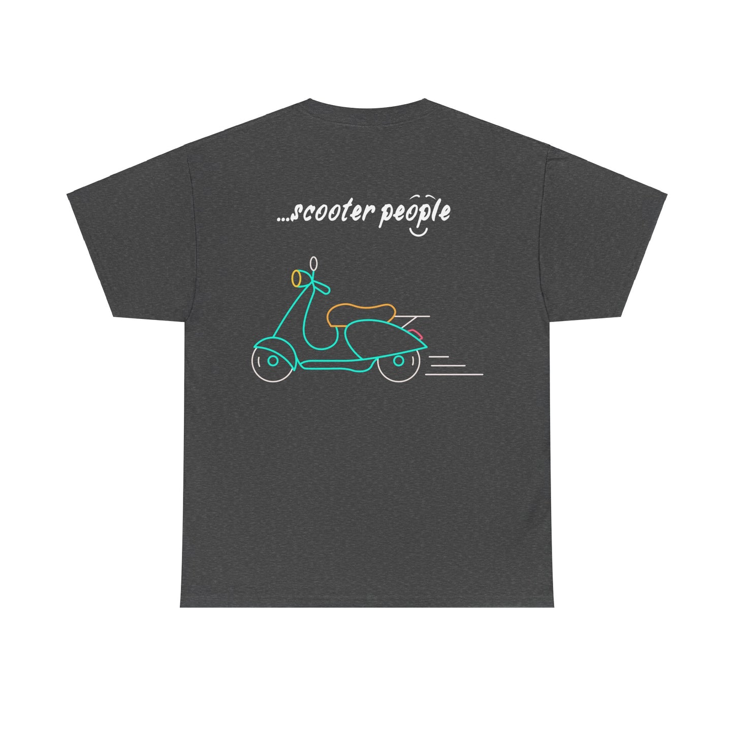 'i am...scooter people part 2"  Unisex Heavy Cotton Tee