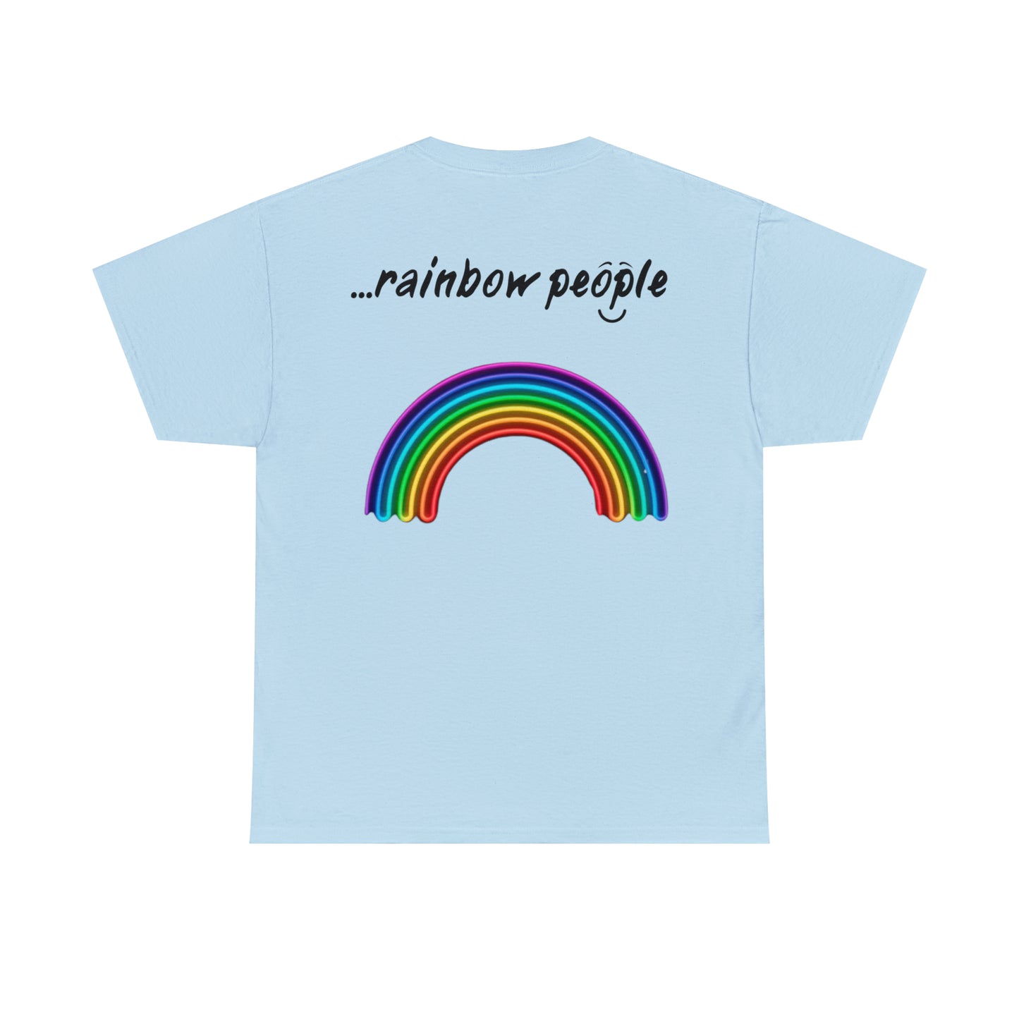 'i am...rainbow people'  -  Unisex Heavy Cotton Tee