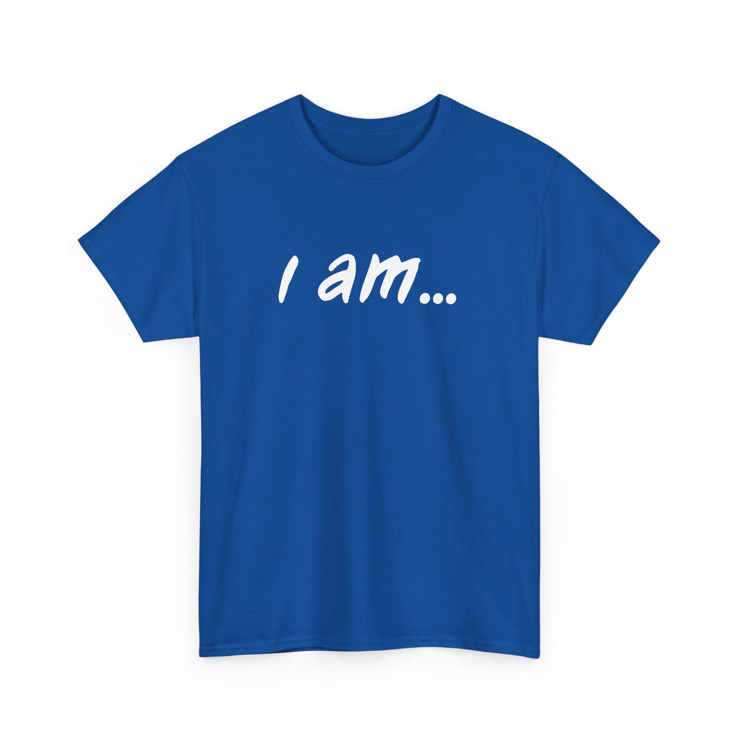 'i am...scooter people part 2"  Unisex Heavy Cotton Tee