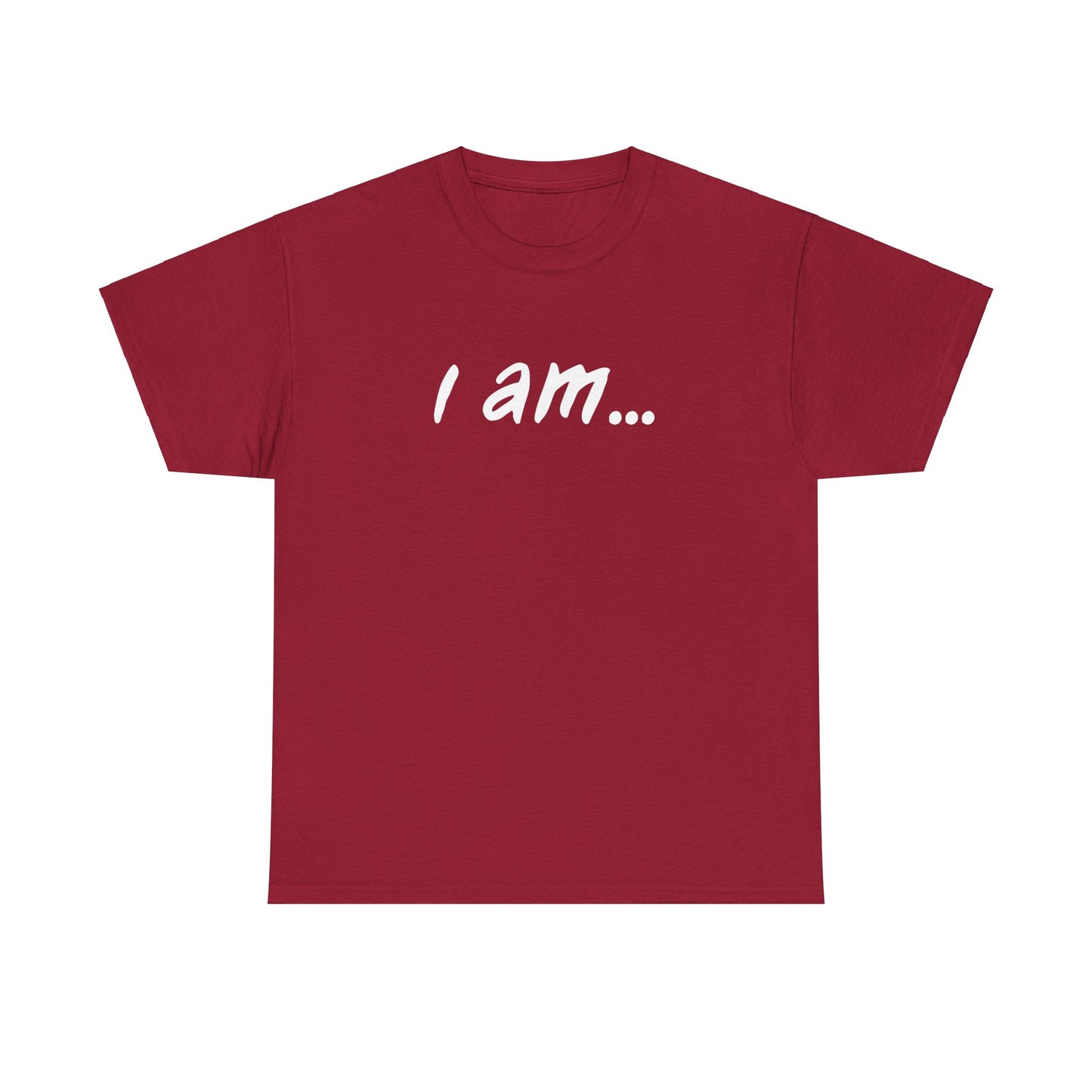 'i am...scooter people part 2"  Unisex Heavy Cotton Tee