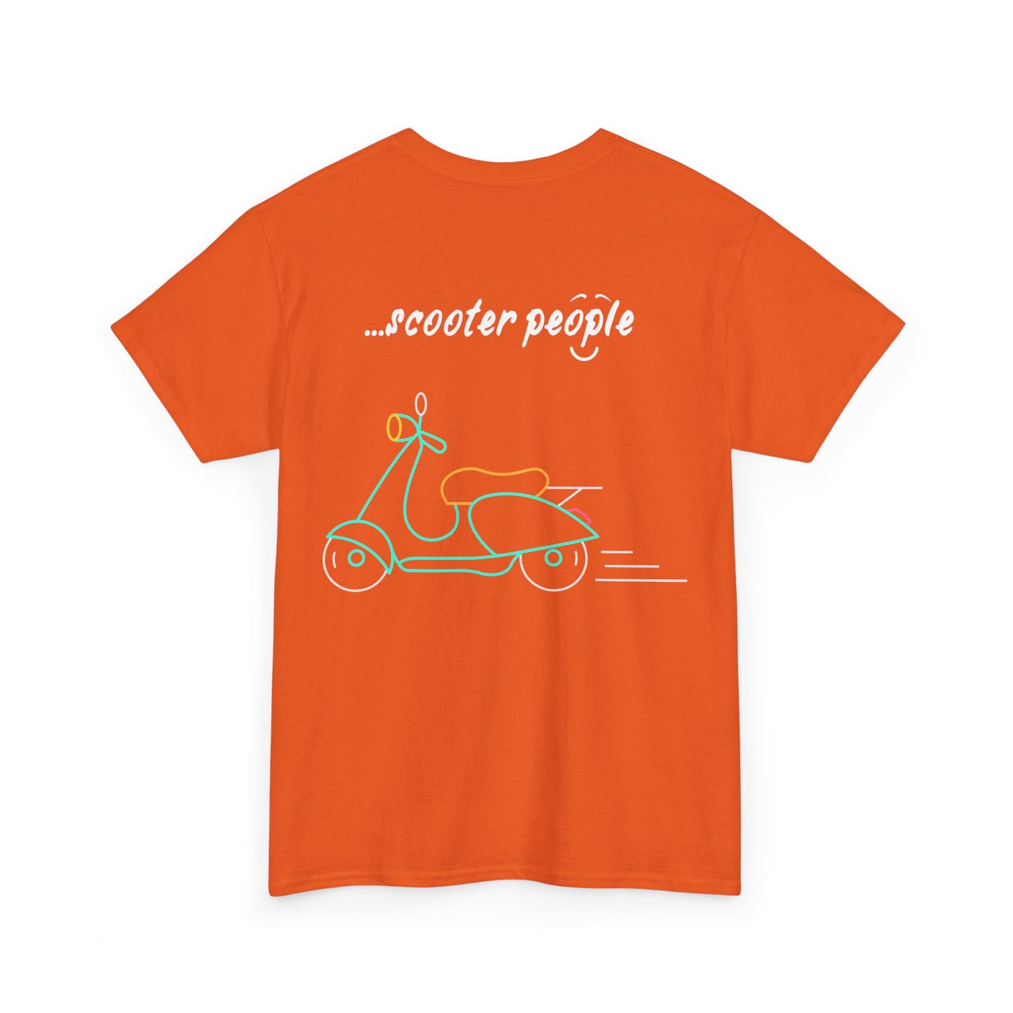 'i am...scooter people part 2"  Unisex Heavy Cotton Tee