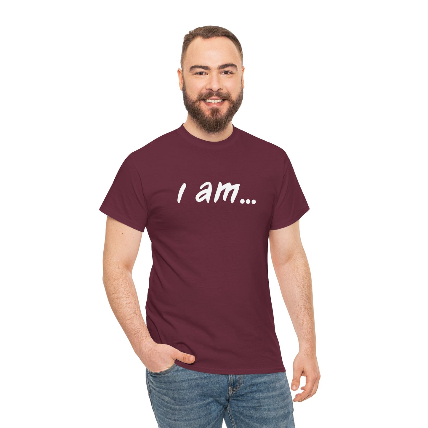 'i am...scooter people part 2"  Unisex Heavy Cotton Tee