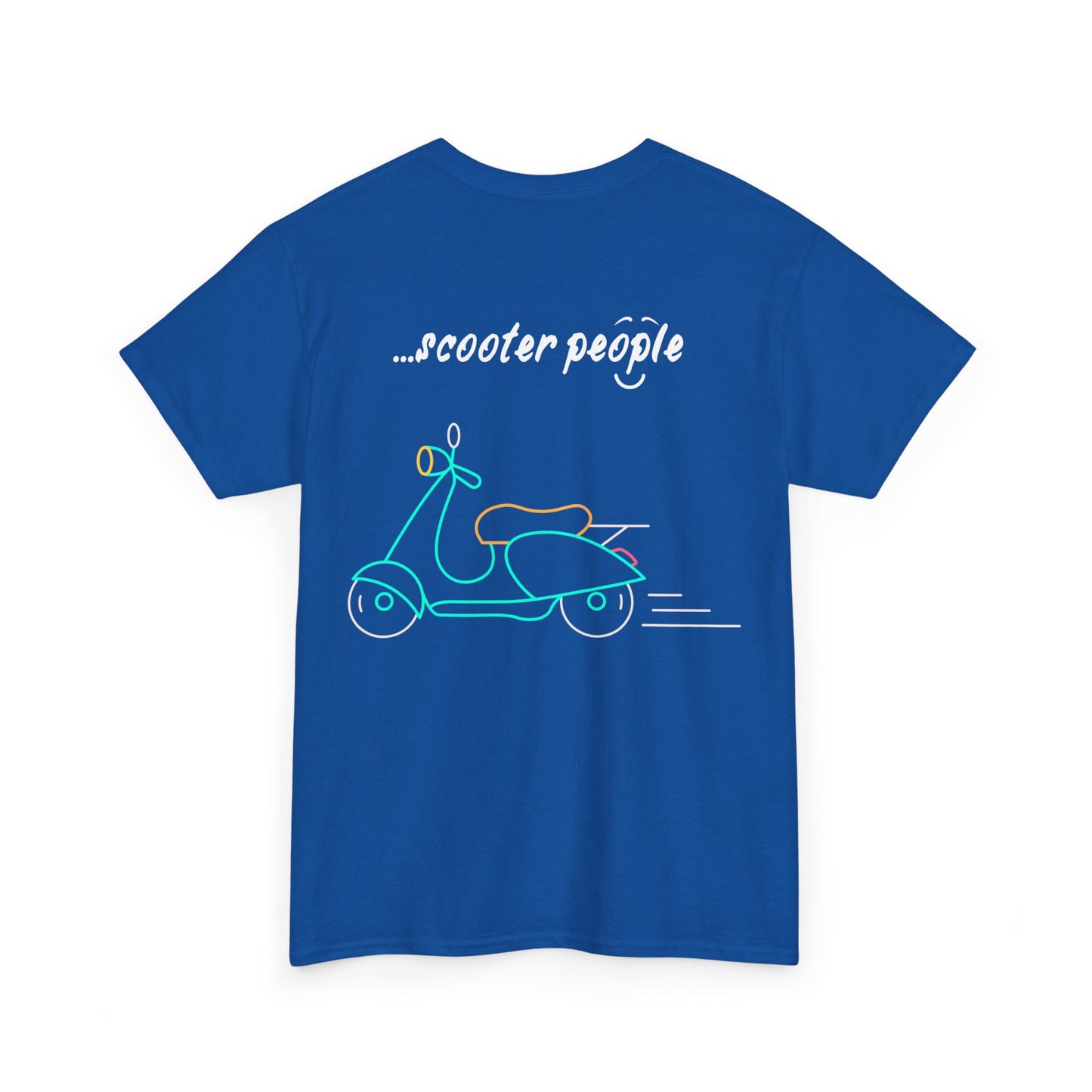 'i am...scooter people part 2"  Unisex Heavy Cotton Tee