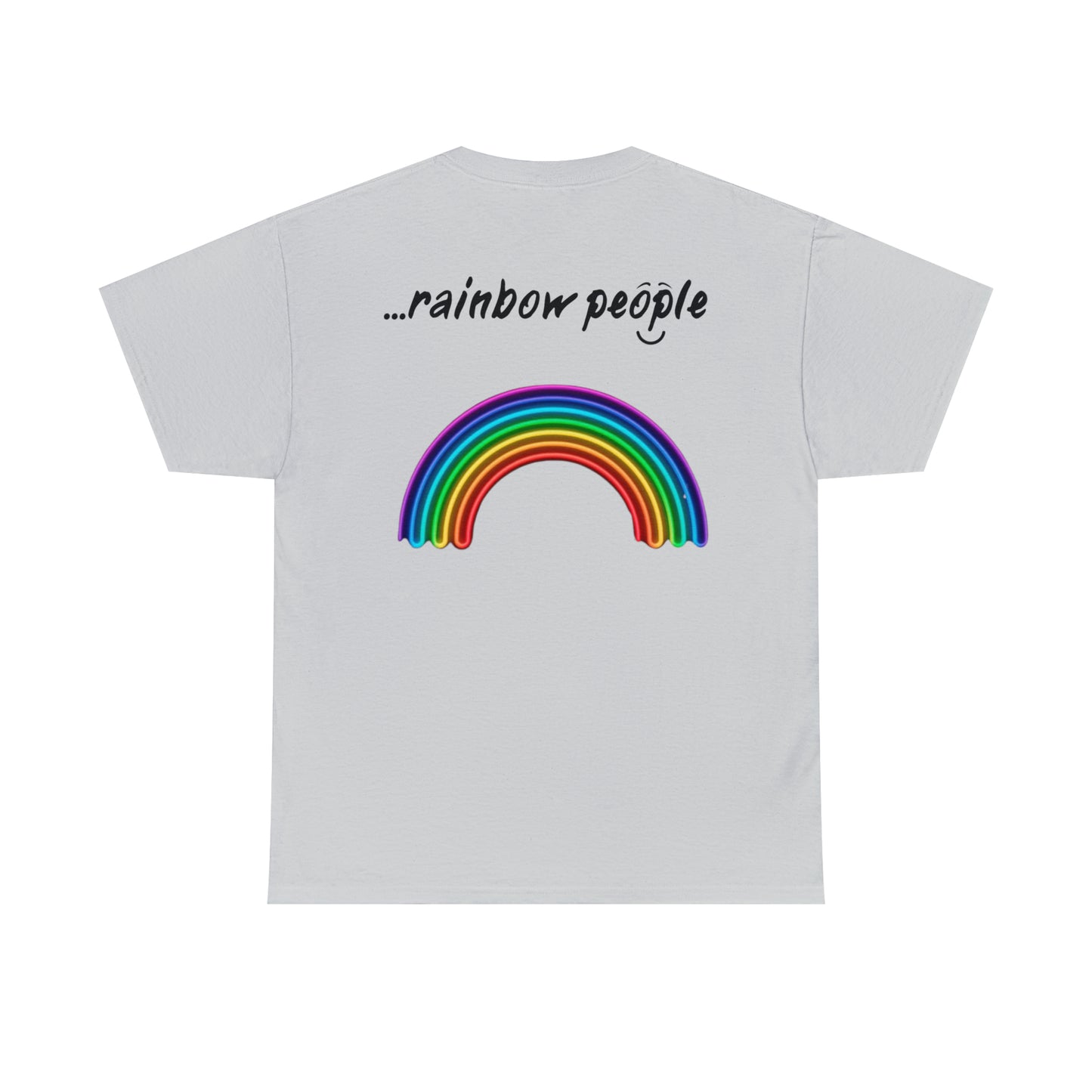 'i am...rainbow people'  -  Unisex Heavy Cotton Tee