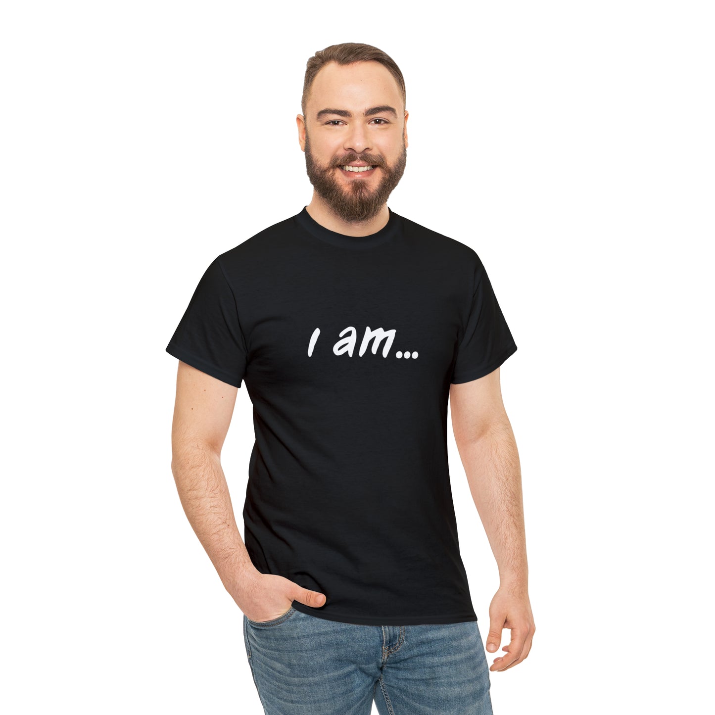 'i am...pride people' Unisex Heavy Cotton Tee