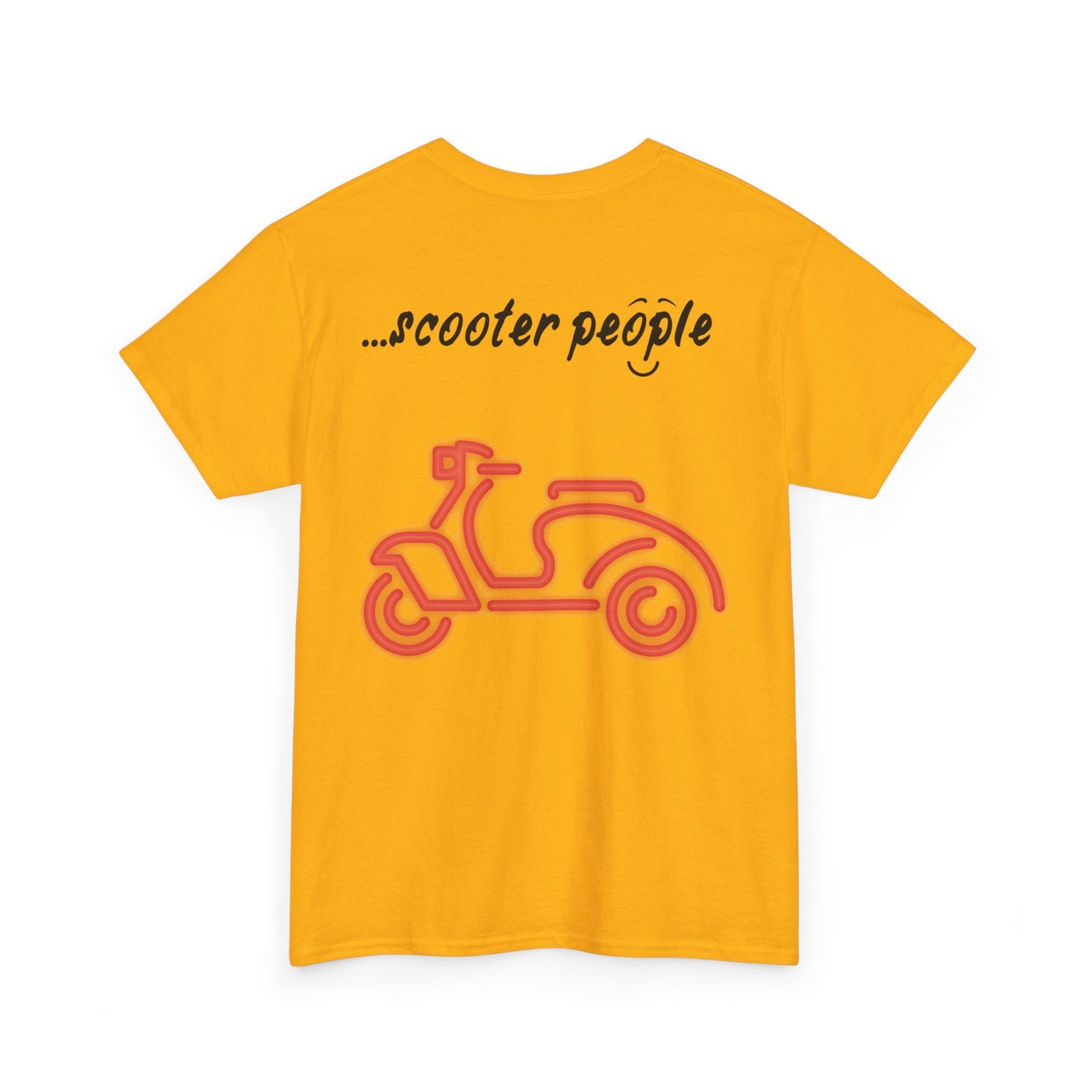 'i am...scooter people'  Unisex Heavy Cotton Tee