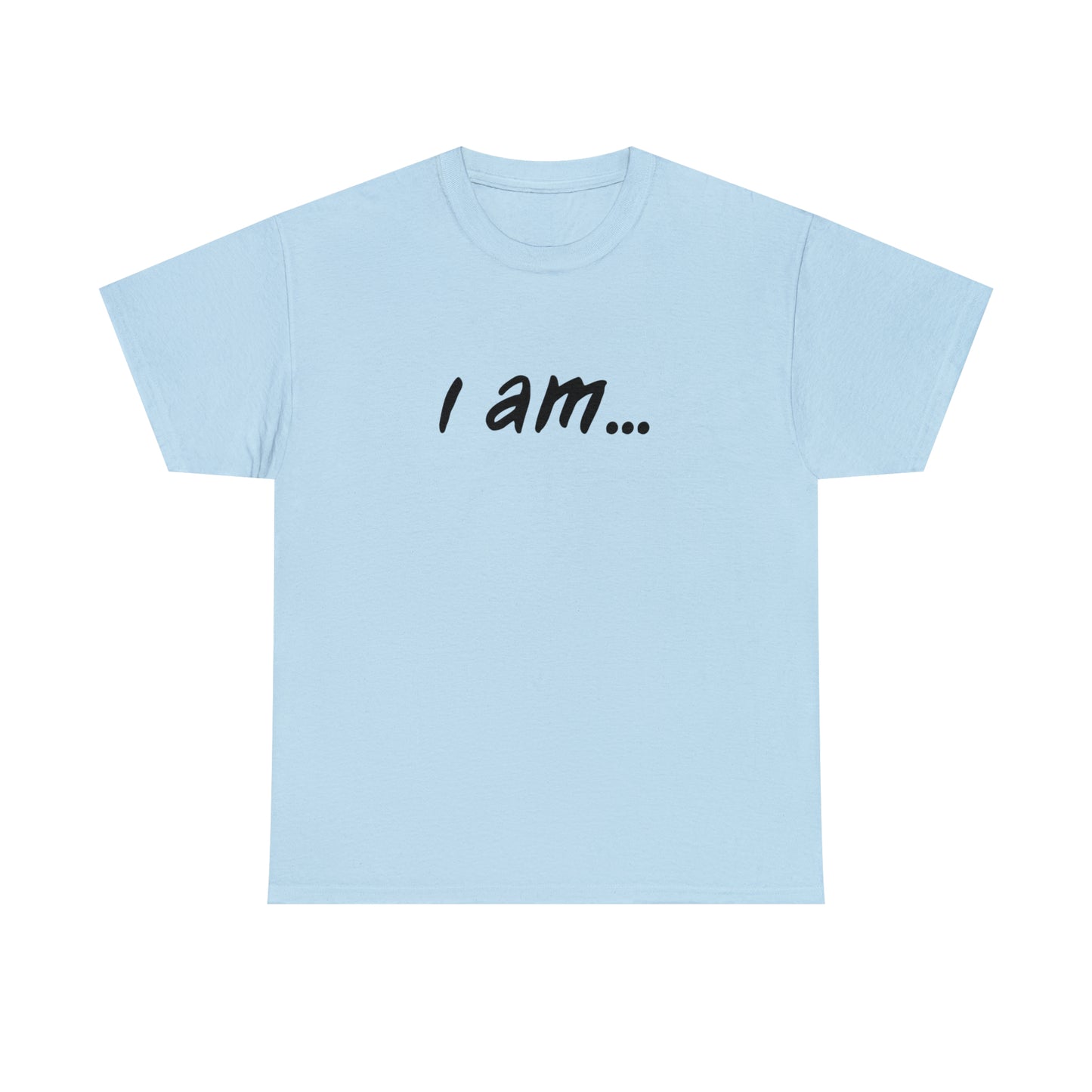 i am...wine people" Unisex Heavy Cotton Tee