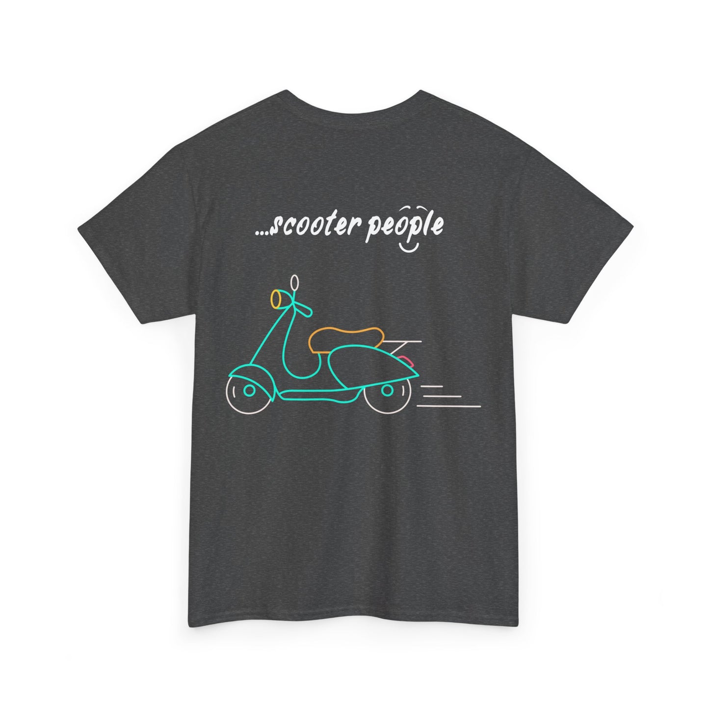 'i am...scooter people part 2"  Unisex Heavy Cotton Tee