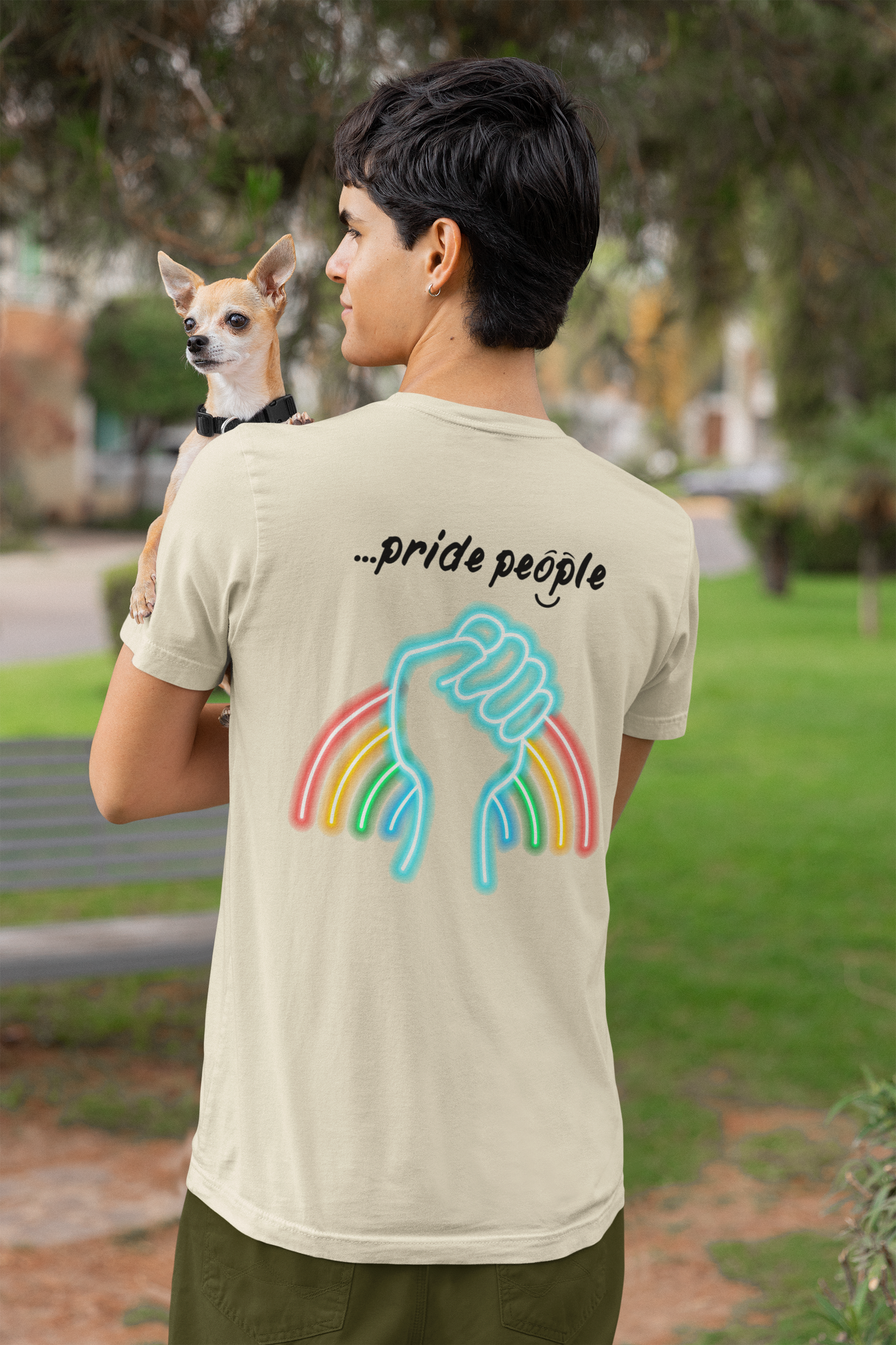 'i am...pride people' Unisex Heavy Cotton Tee