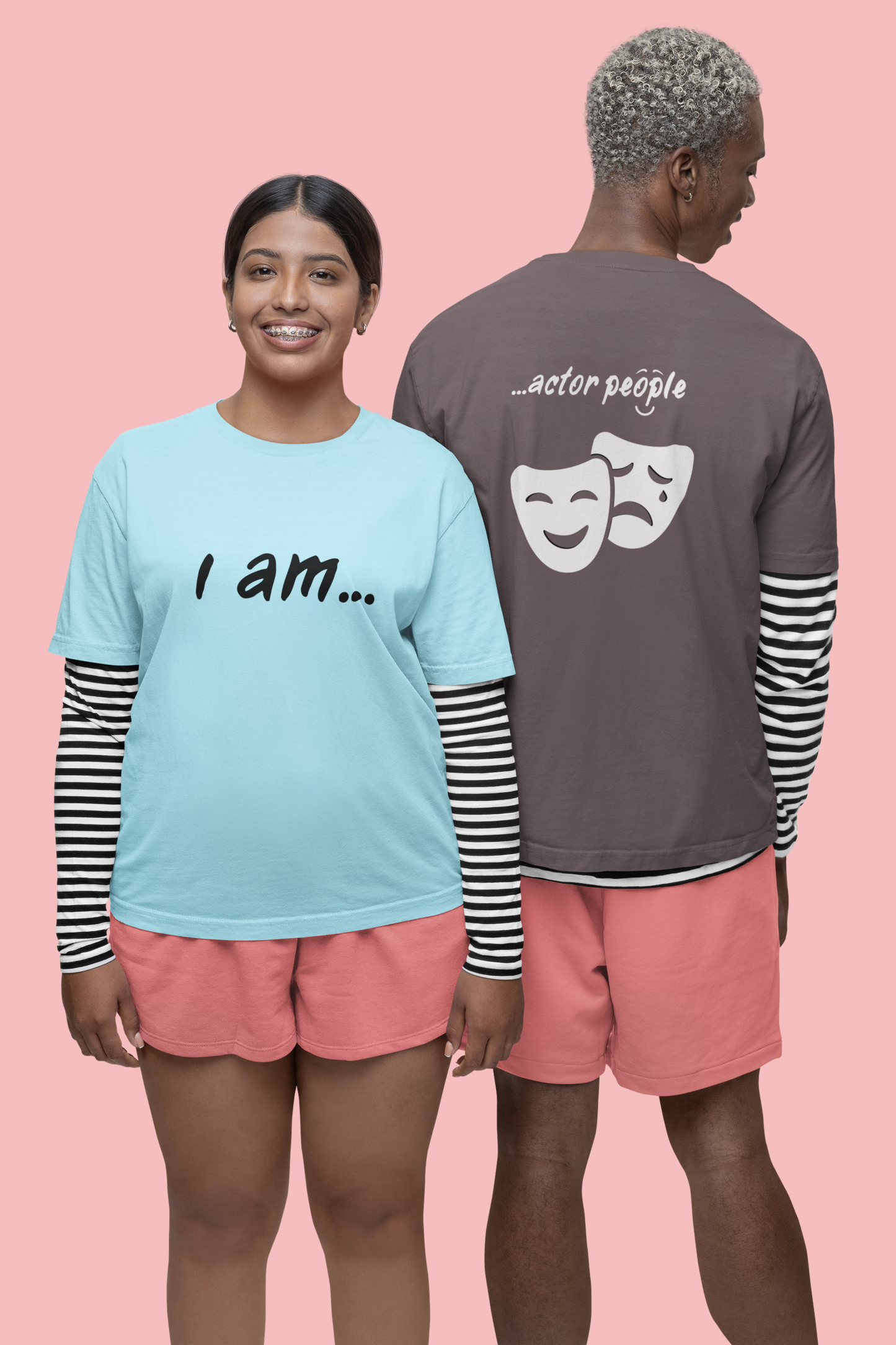 I am...actor people. Unisex Heavy Cotton Tee